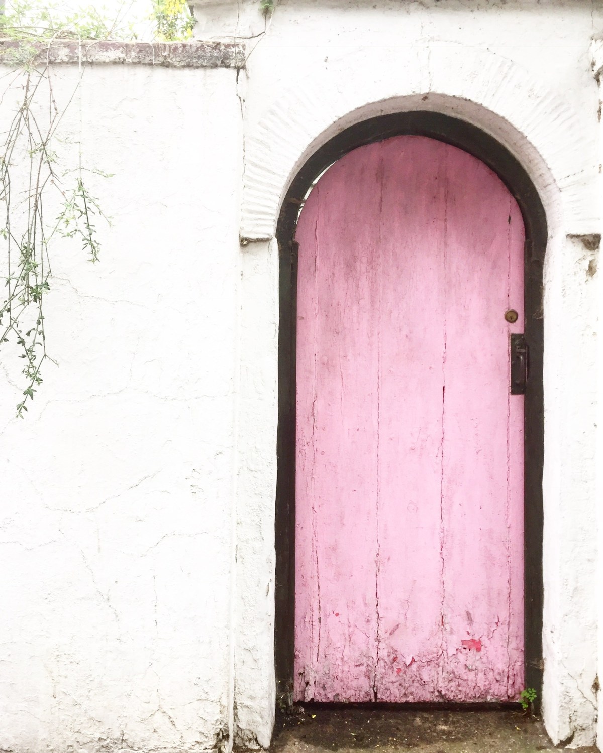 Pink door